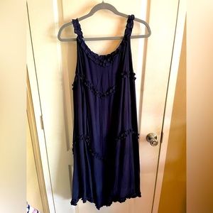 NWT Indigo Soul ruffle dress